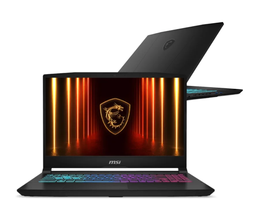 MSI z RTX 5060. Model Katana 15 HX i7-14650HX.