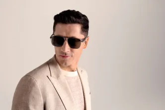 Robert Lewandowski i BOSS EYEWEAR wiosna/lato 2025