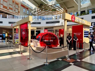 Pop-up store Roborock w Westfield Arkadia.