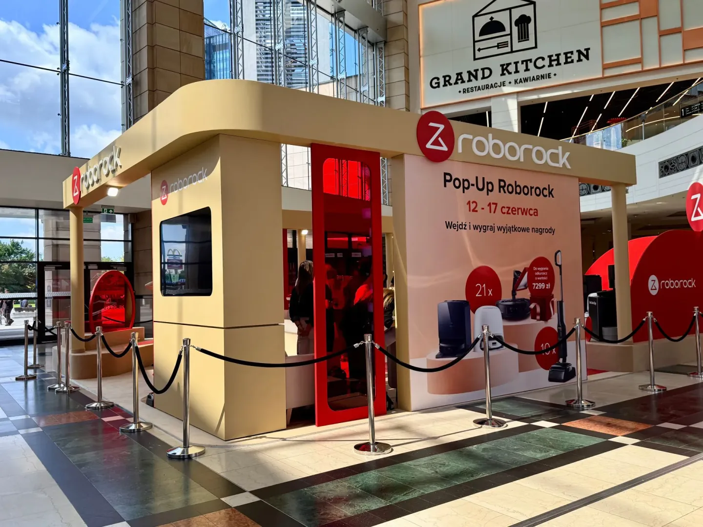 Roborock w Westfield Arkadia. Odwiedź pop-up 12-14, 16-17.06 Pop-up store Roborock w Westfield Arkadia.
