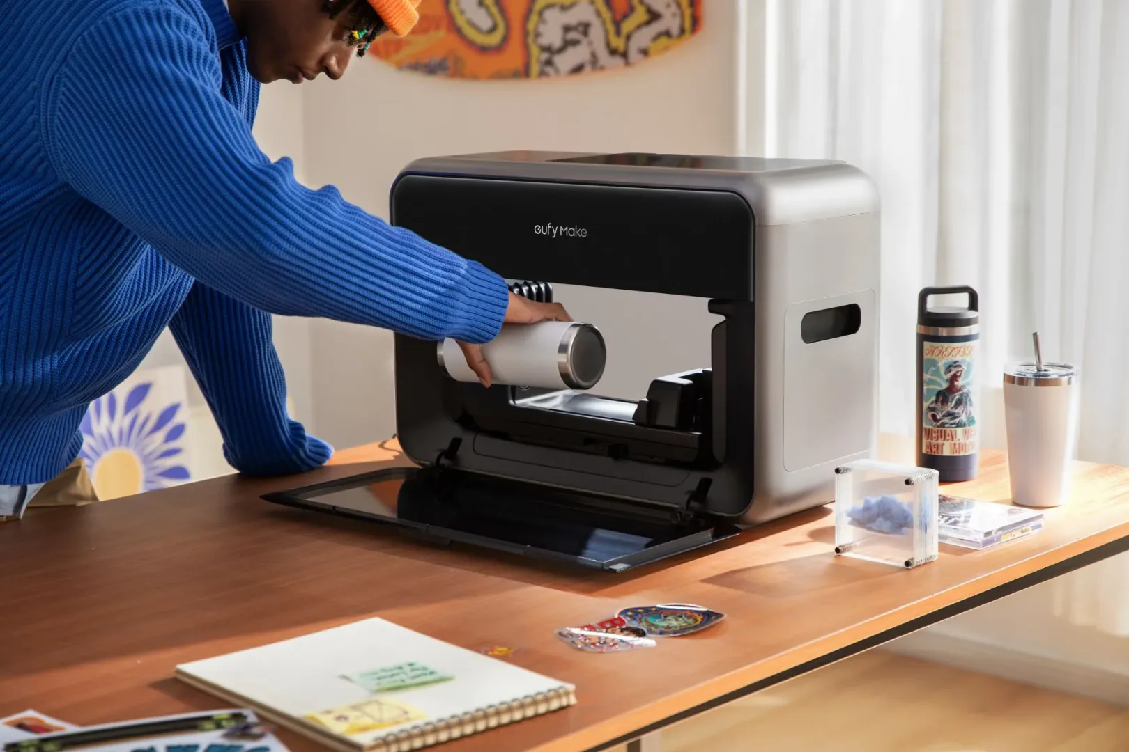 Drukarka eufyMake E1 ma już ponad 46 mln USD na KickStarter! Drukarka 3D eufyMake E1.