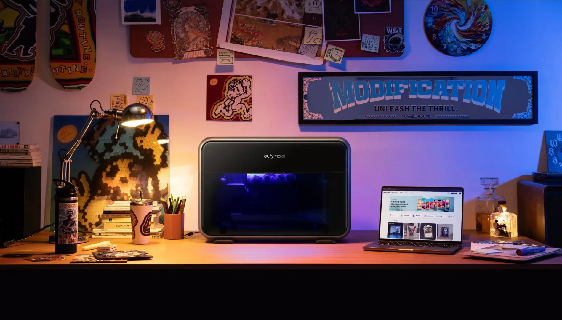 Drukarka eufyMake E1 ma już ponad 46 mln USD na KickStarter! Drukarka 3D eufyMake E1.