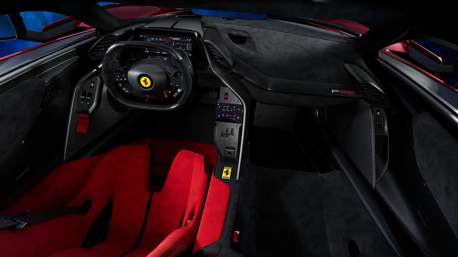 Wnętrze Ferrari F80