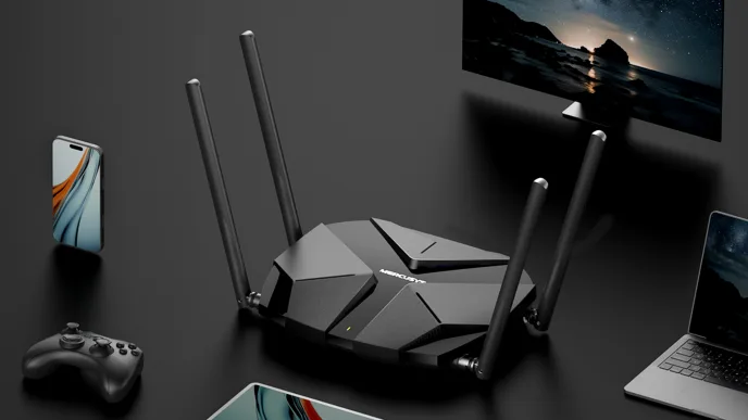 Nowe routery Mercusys Wi-Fi 6. Na zdjęciu MR85X.