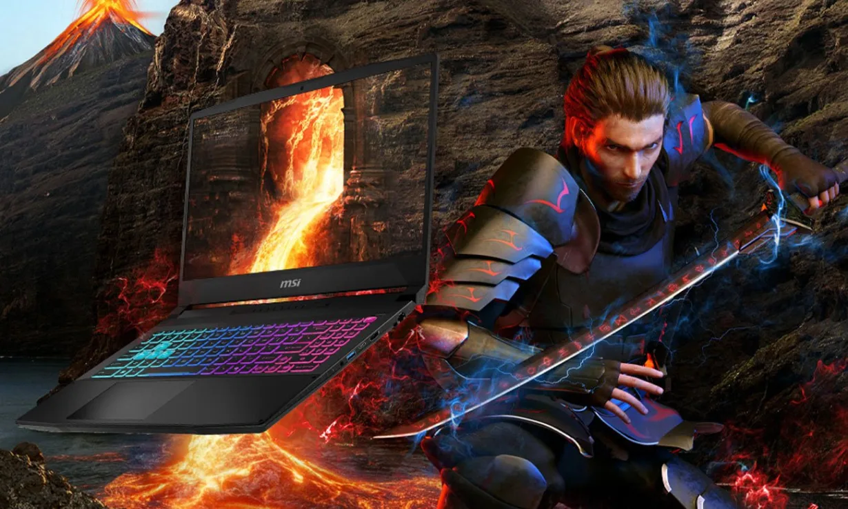 Laptopy MSI z kartami graficznymi NVIDIA GeForce RTX z serii 50