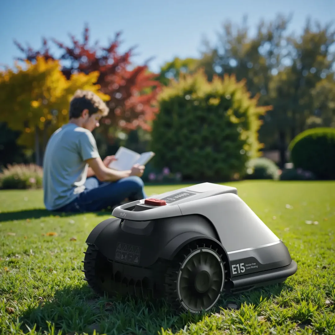 Roboty koszące eufy E15 i E18 dostępne w przedsprzedaży Roboty koszące eufy E15 i E18