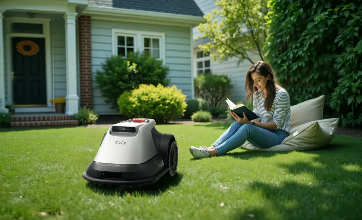 Roboty koszące eufy E15 i E18