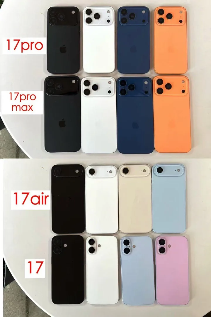 Tak wygląda iPhone 17? Wiemy już wszystko! Sam zobacz! Kolory iPhone 17? Kto wie, może tak będą wyglądać.