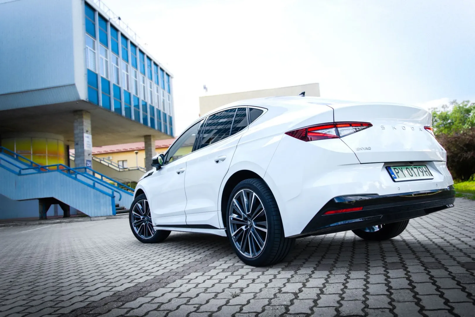Lifting Skoda Enyaq Coupe 85 2025. Polak nadal narzeka! 2026 lifting Skoda Enyaq Coupe 85. Fot.: Ernest Dragan.