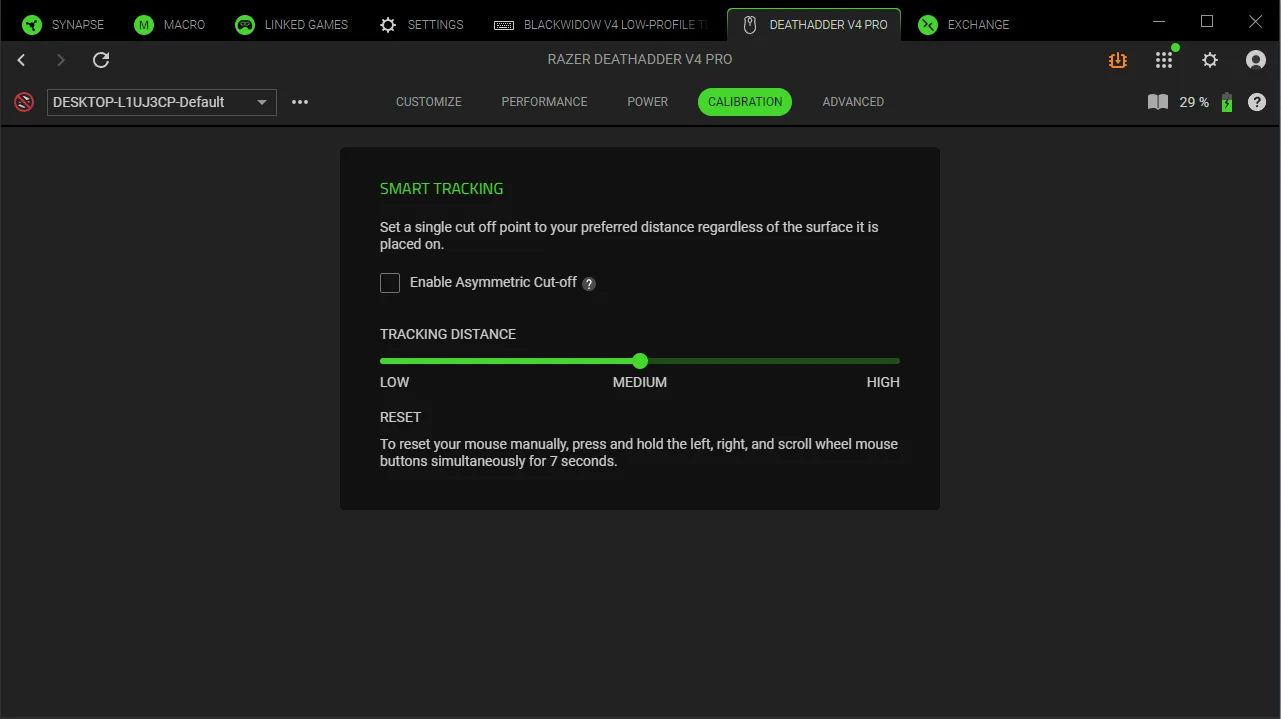 Aplikacja Razer.