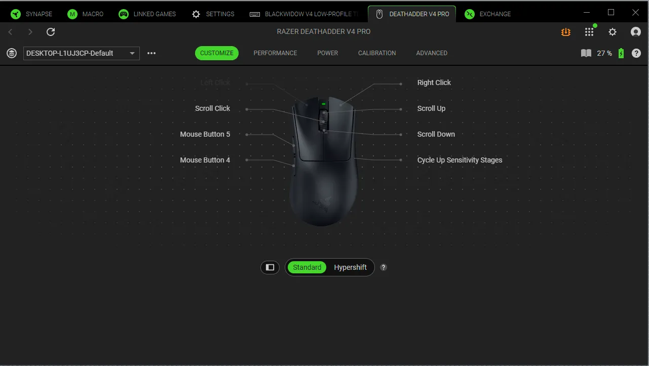 Aplikacja Razer.