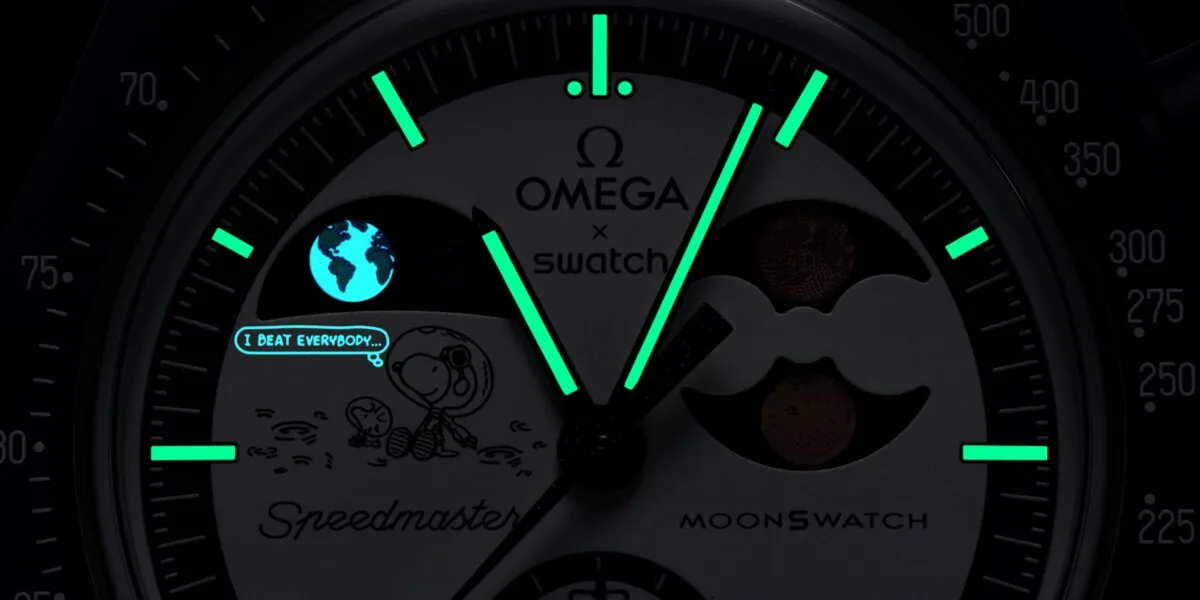 Swatch Moonshine Gold