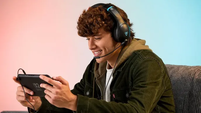 Turtle Beach Airlite Fit - headset do Nintendo Switch 2.