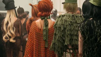 Zalando na Copenhagen Fashion Week. IAMISIGO zwycięża Visionary Award. Fot.: Backstage Tonya Matyu.