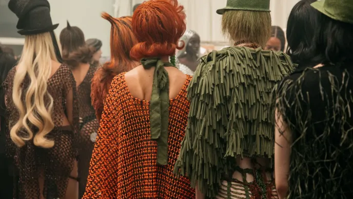 Zalando na Copenhagen Fashion Week. IAMISIGO zwycięża Visionary Award. Fot.: Backstage Tonya Matyu.