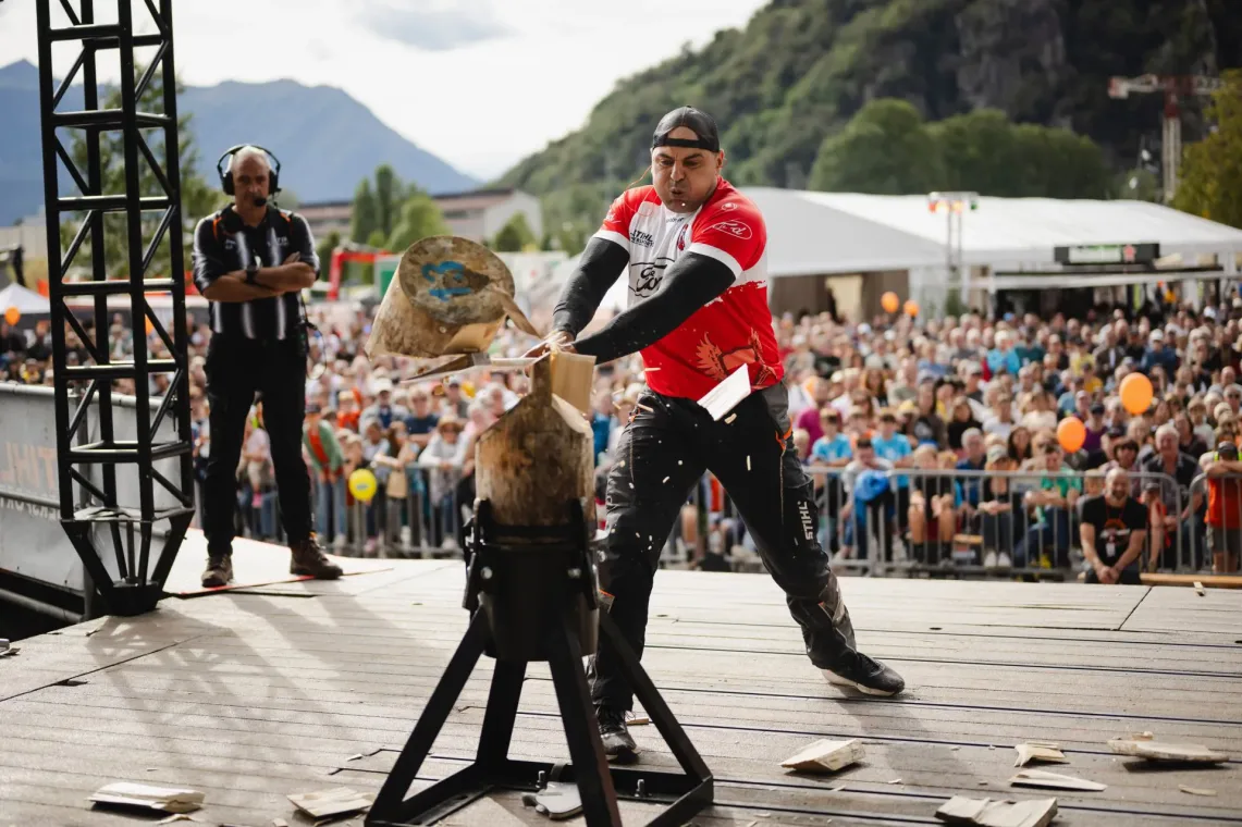STIHL TIMBERSPORTS European Trophy. Michał Dubicki.