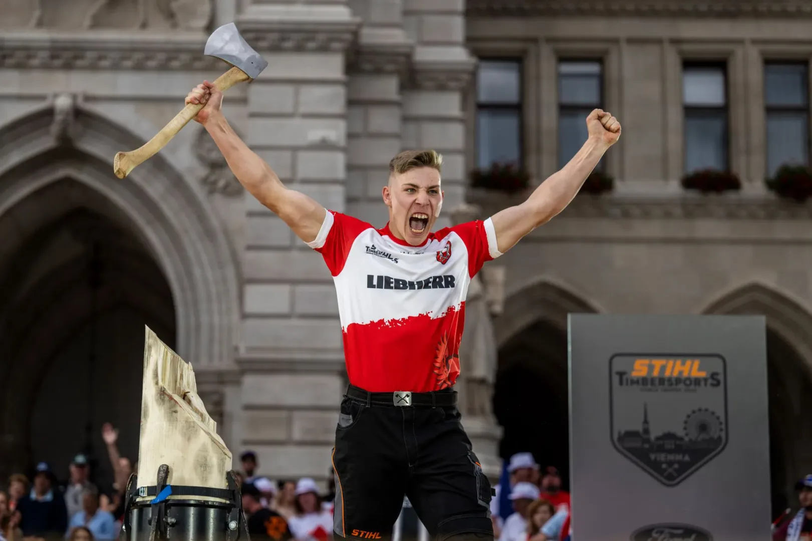STIHL TIMBERSPORTS European Trophy. Szymon Groenwald.
