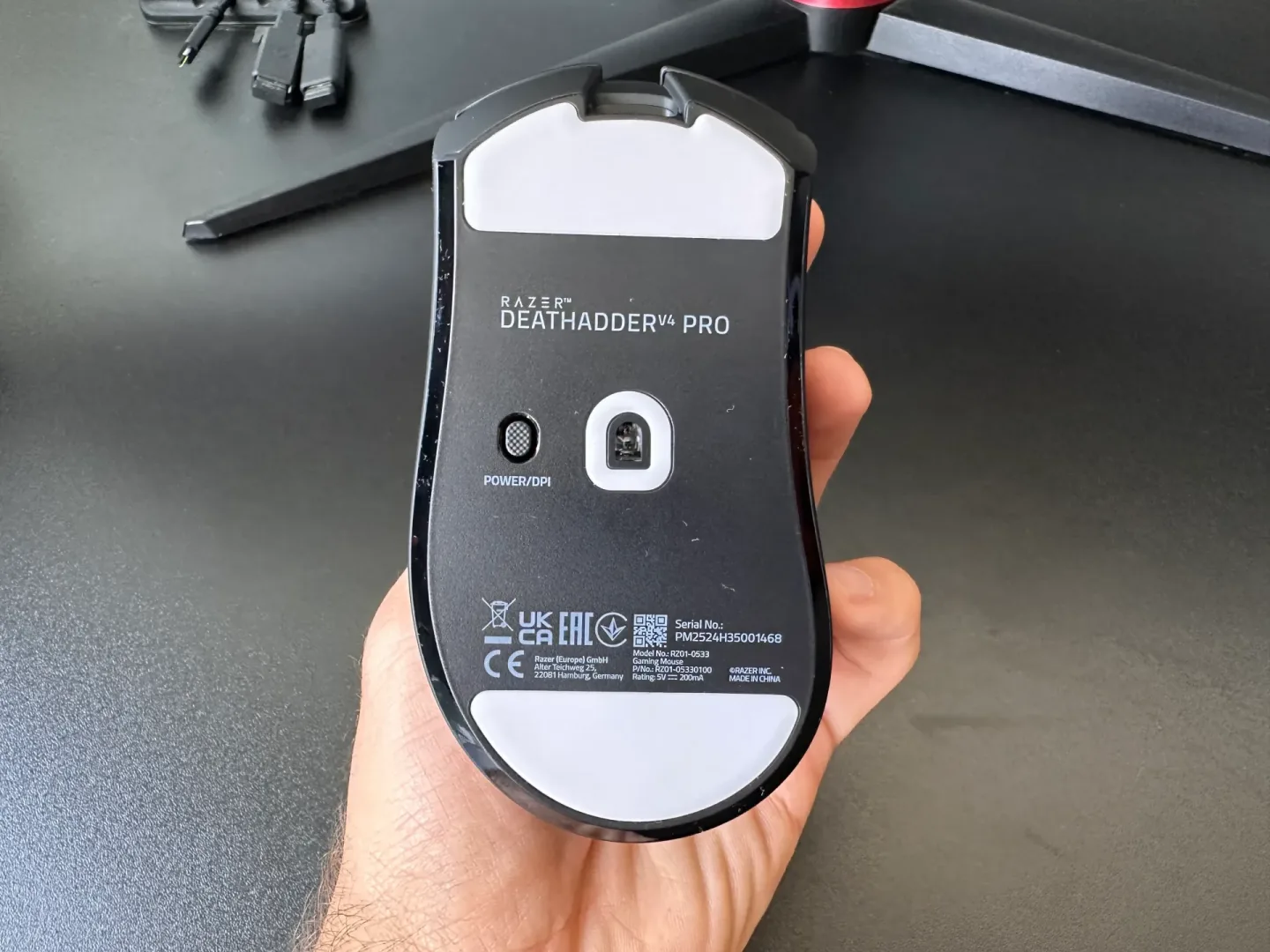 Test Razer DeathAdder V4 Pro. Fot.: Filip Gałecki.