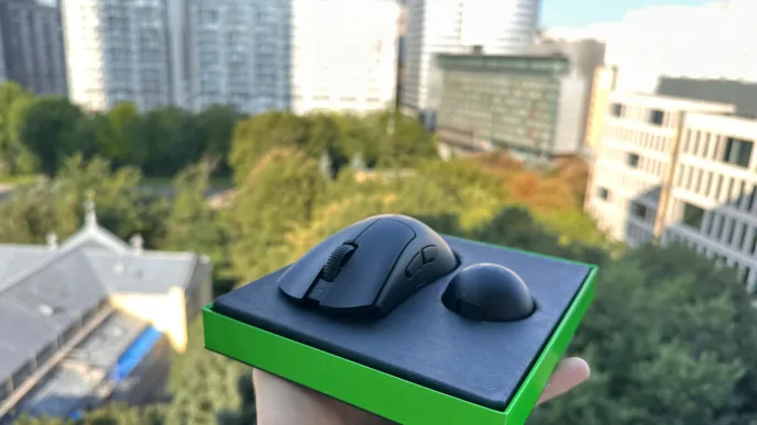 Test Razer DeathAdder V4 Pro. Fot.: Filip Gałecki.