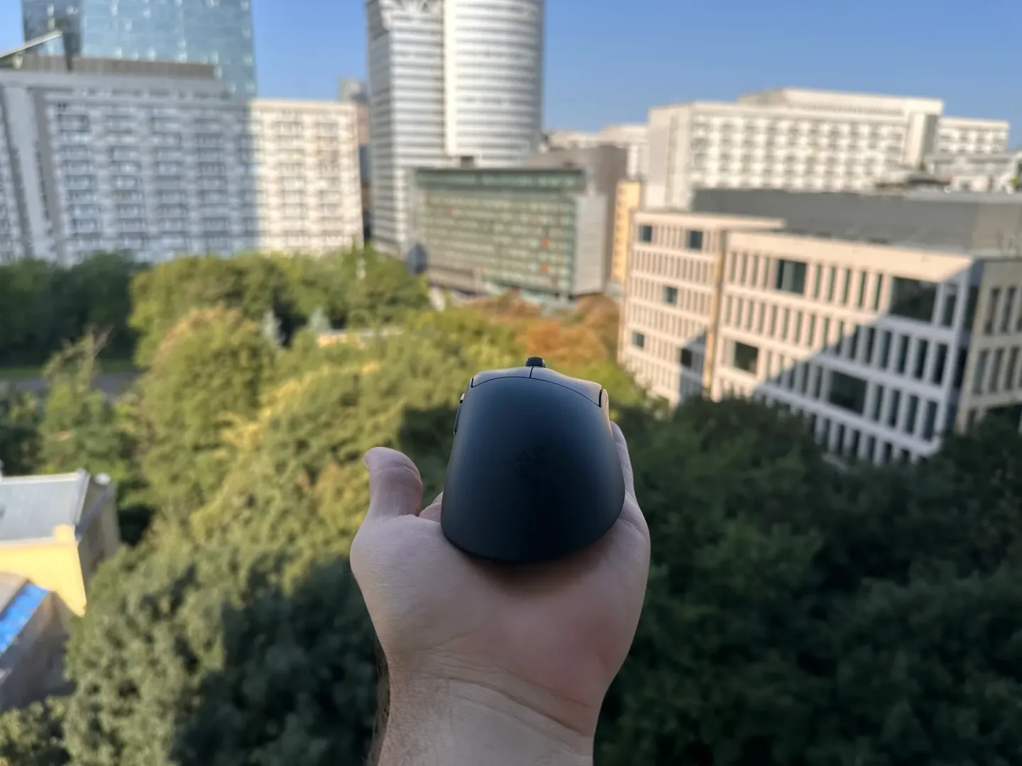 Test Razer DeathAdder V4 Pro. Fot.: Filip Gałecki.