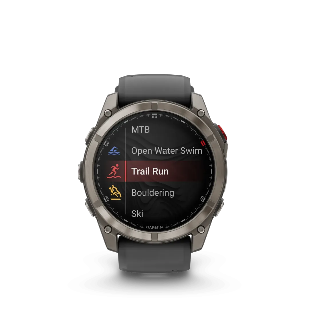 Garmin fenix 8 Pro. Satelity, LTE i ekran MicroLED w akcji Garmin fenix 8 Pro.