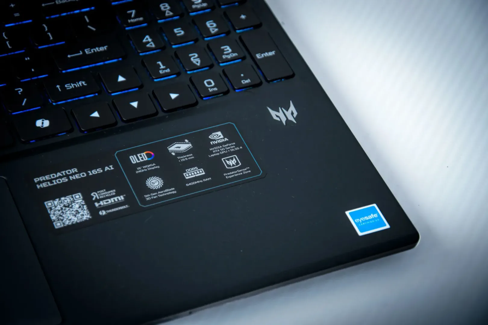 Predator Helios Neo 16S AI - wydajny notebook z NVIDIA GeForce RTX 50. Fot.: Ernest Dragan MenWorld.pl.