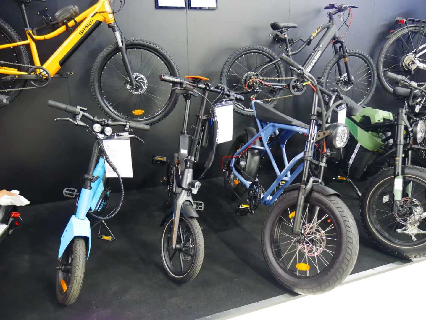 Sharp na IFA Berlin 2025. Od TV, przez audio, po rowery! Sharp e-bikes na IFA Berlin 2025.