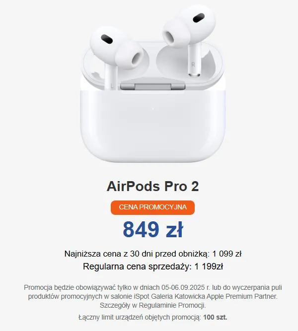 iSpot w Katowicach! Apple iPhone 16 Pro za 4 399 zł! iSpot w Katowicach promocje na otwarcie.