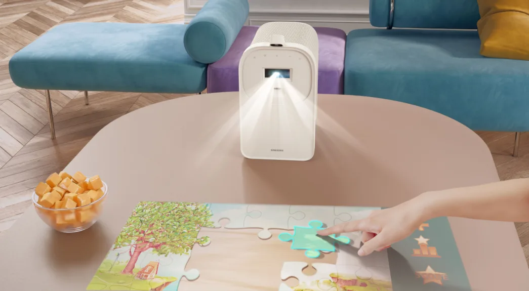 Samsung wjeżdża z The Premiere 5 – projektorem, który robi robotę w każdym pokoju. Już w sprzedaży! Projektor Samsung The Premiere 5.