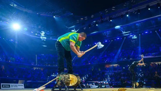 Polak z brązem na XX Mistrzostwach Świata STIHL Timbersports Brayden Meyer na XX Mistrzostwach Świata STIHL Timbersports w Mediolanie!