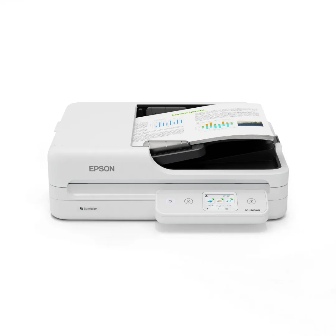 Test Epson DS-1760WN. Skaner dla firm, instytucji i uczelni Skaner Epson DS-1760WN.