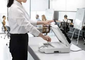 Test Epson DS-1760WN. Skaner dla firm, instytucji i uczelni Skaner biznesowy Epson DS-1760WN.