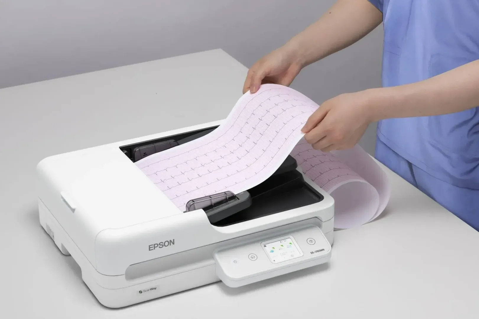 Test Epson DS-1760WN. Skaner dla firm, instytucji i uczelni Skaner Epson DS-1760WN.