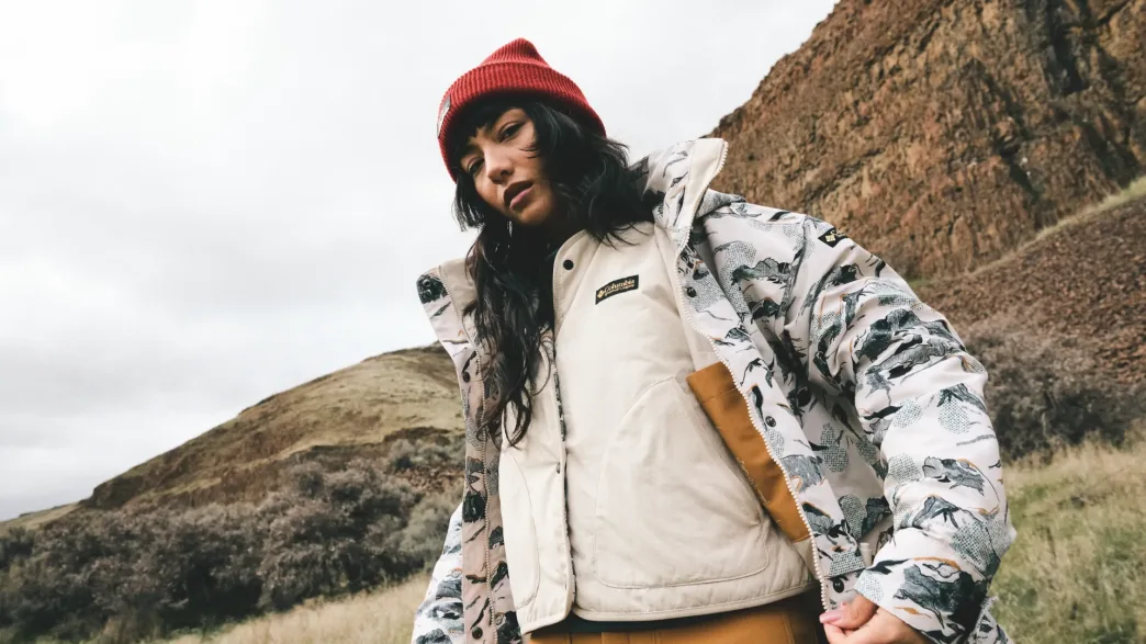 Limitowana kolekcja Heritage High Cascades na jesień 2025 Limitowana kolekcja Columbia Sportswear Heritage High Cascades.