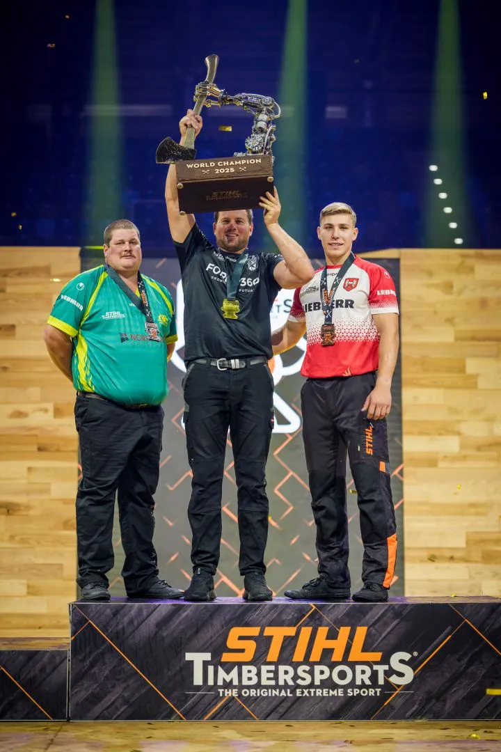Polak z brązem na XX Mistrzostwach Świata STIHL Timbersports Zawodnicy na XX Mistrzostwach Świata STIHL Timbersports w Mediolanie!