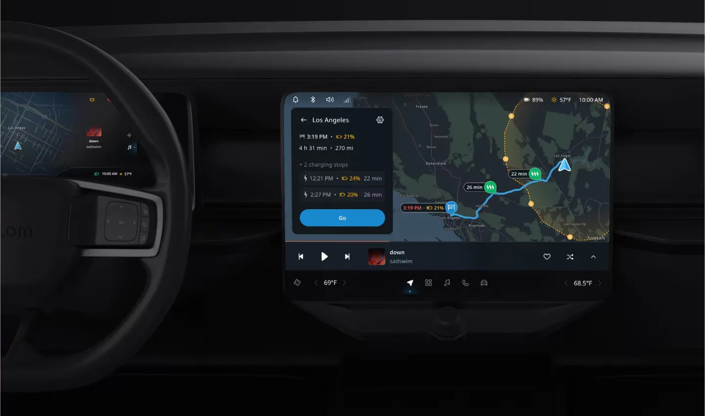 Nawigacja TomTom.