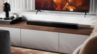 Dwa soundbary Sharp z Dolby Atmos już w sprzedaży. Zobacz Dwa soundbary Sharp z Dolby Atmos HT-SBW320 i HT-SB304.
