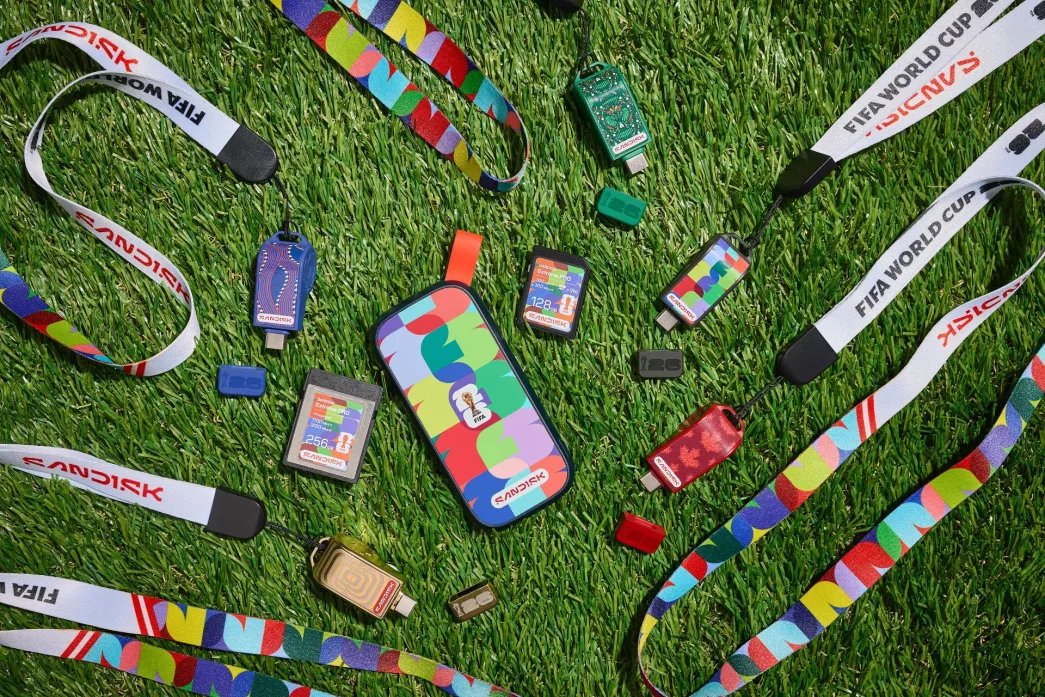 Sandisk ma karty i dyski na Mundial 2026. Oficjalna kolekcja Sandisk karty pamięci i dyski na Mundial 2026 - nowa kolekcja.