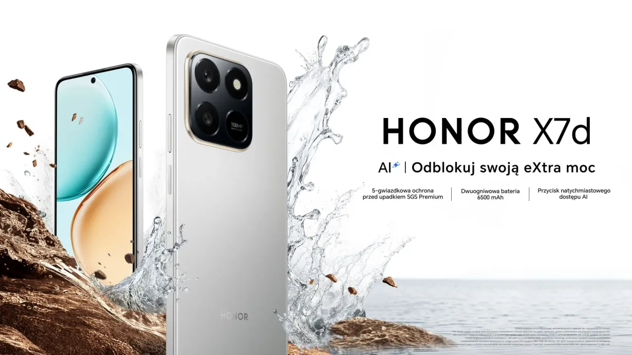 Smartfon HONOR X7d.