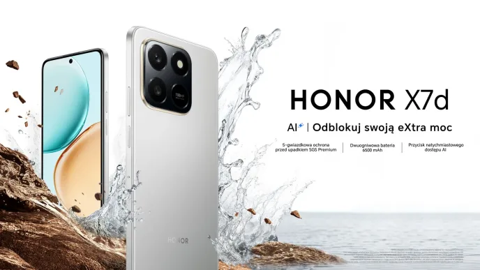 Smartfon HONOR X7d.