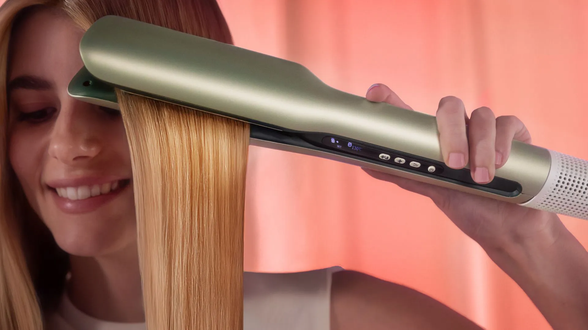 Cecotec Air Lisse Olive & Champagne