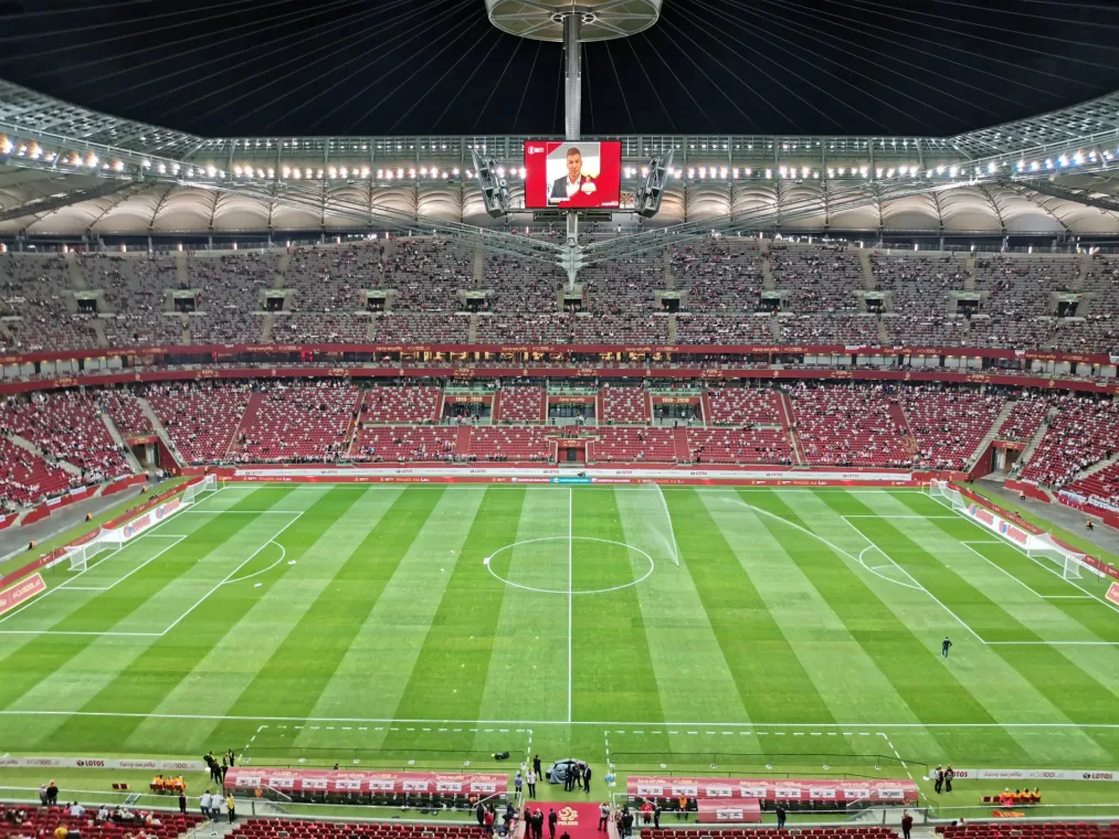 MŚ 2026 w piłce nożnej. Na zdjęciu PGE Narodowy w Warszawie.