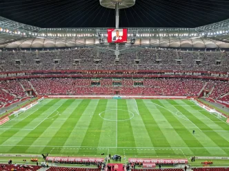 MŚ 2026 w piłce nożnej. Na zdjęciu PGE Narodowy w Warszawie.