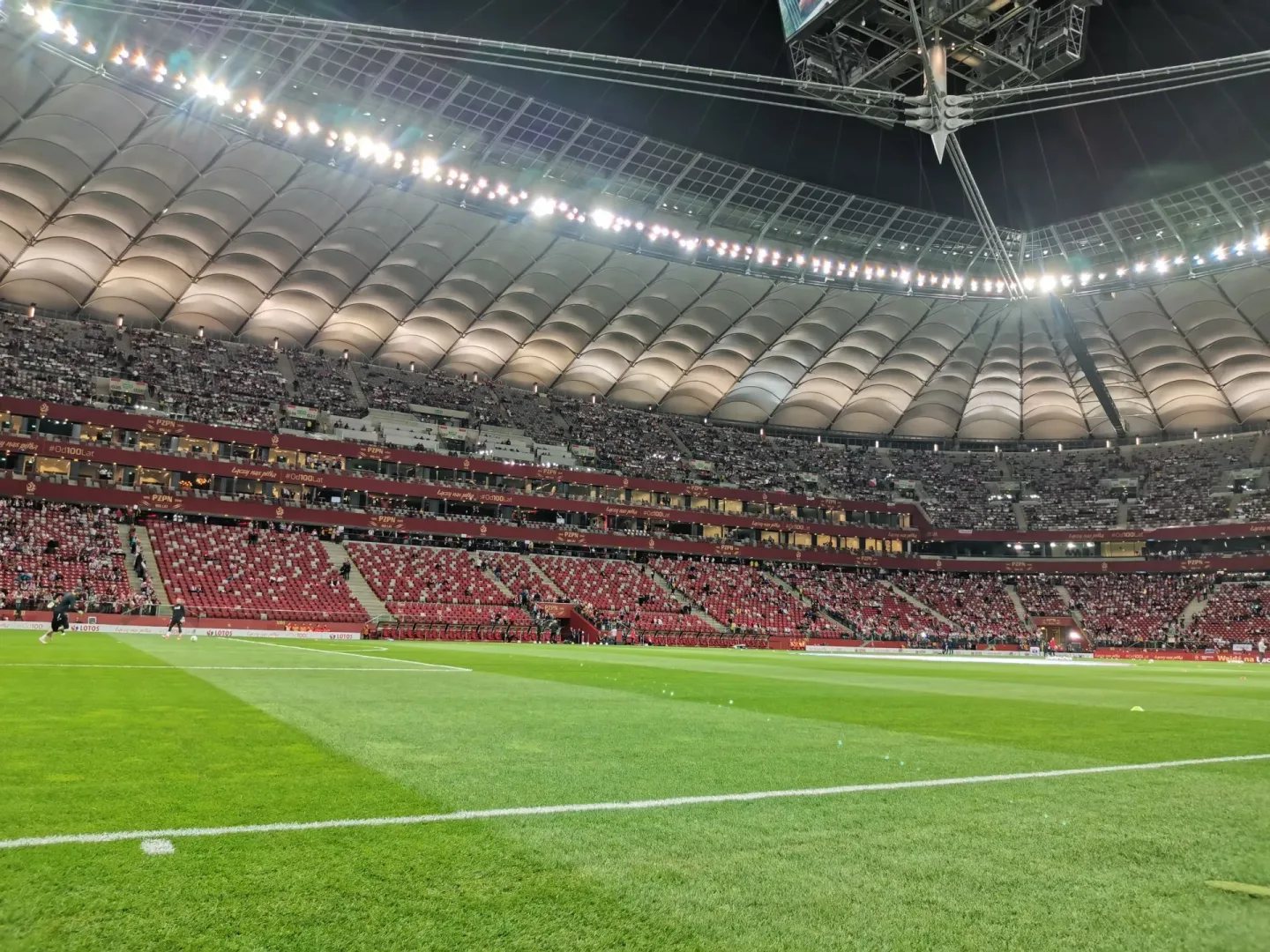 MŚ 2026 w piłce nożnej. Na zdjęciu PGE Narodowy w Warszawie.