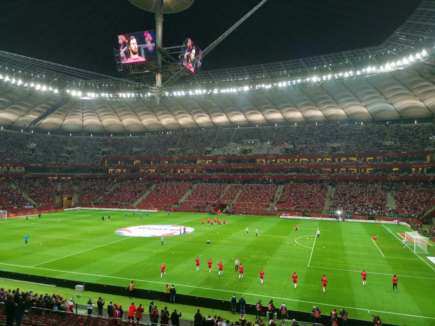 MŚ 2026 w piłce nożnej. Na zdjęciu PGE Narodowy w Warszawie.