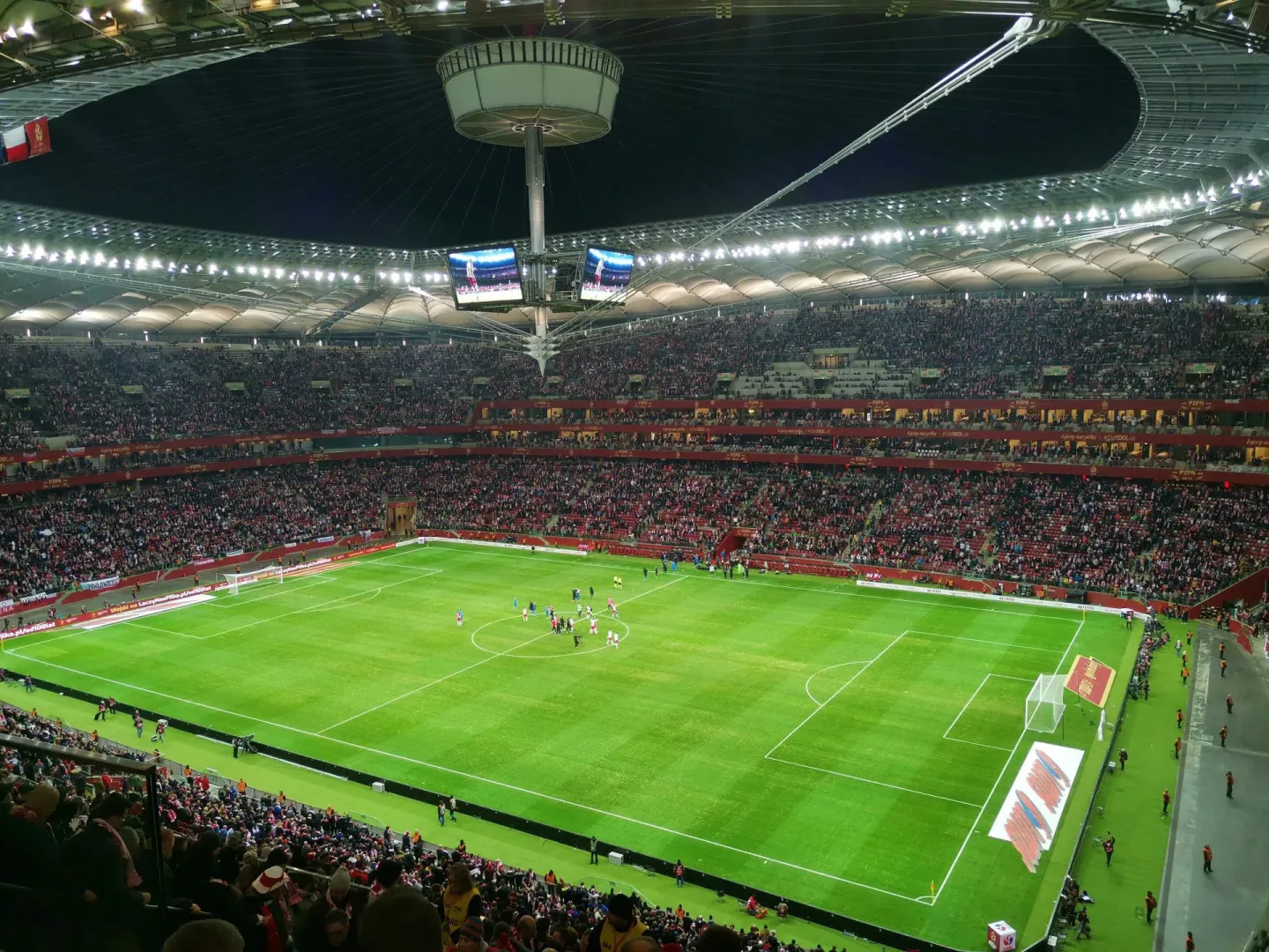 MŚ 2026 w piłce nożnej. Na zdjęciu PGE Narodowy w Warszawie.