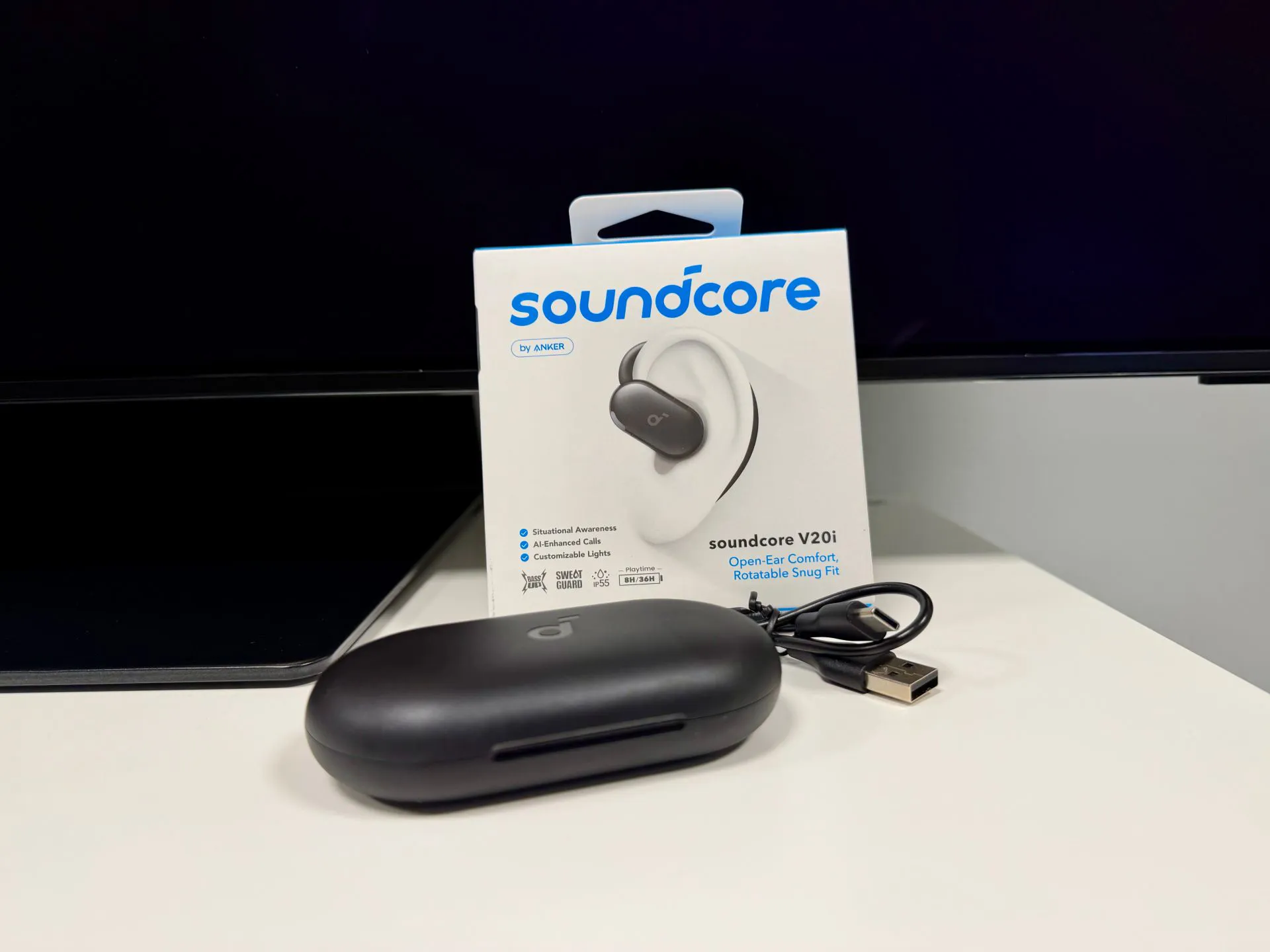 Test Soundcore V20i.