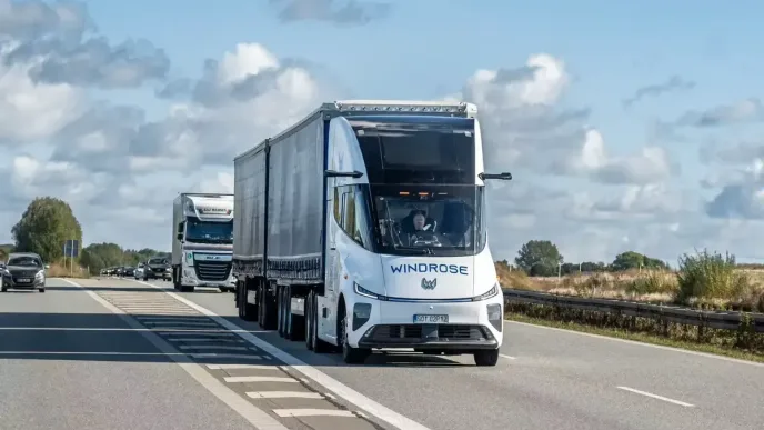 Windrose R700 - elektryczna ciężarówka z Chin.