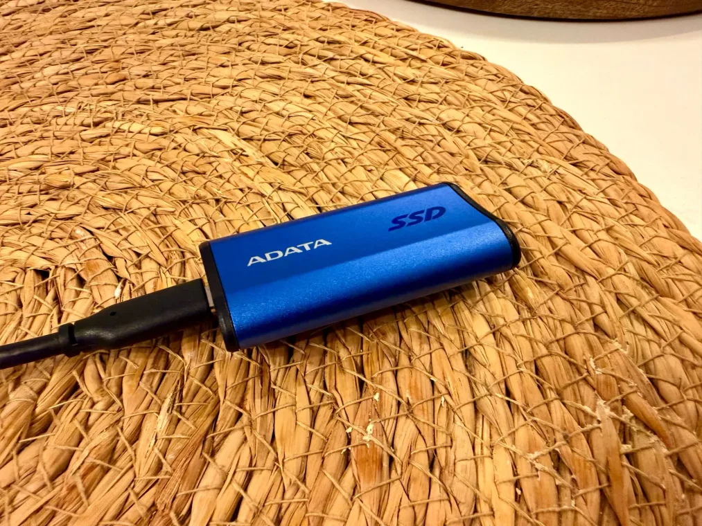 Test ADATA Elite SE880 2 TB - dysk zewnętrzny.