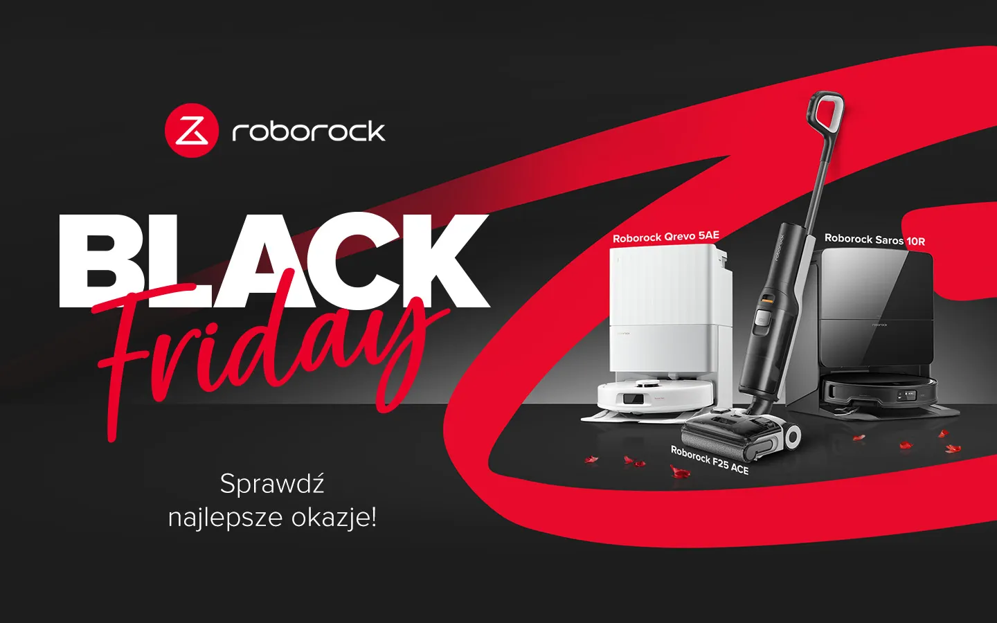 Roborock na Black Friday 2025. Rabaty do 49%! Zobacz! Roborock na Black Friday 2025